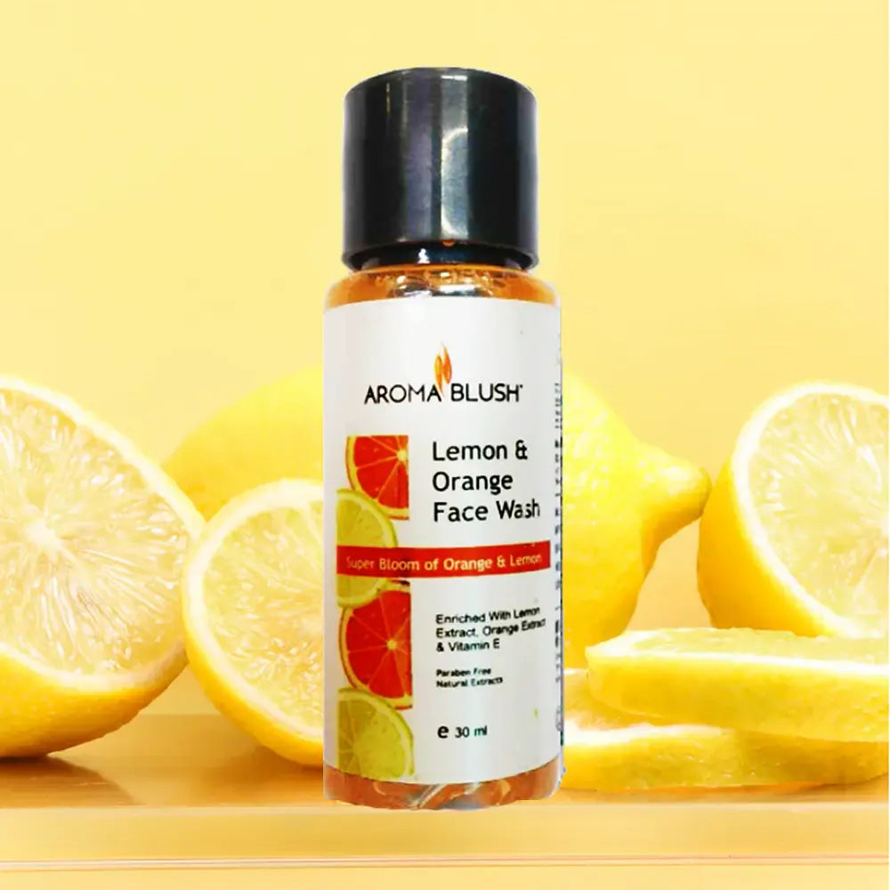 Aroma Blush Lemon & Orange Facewash (30ml)