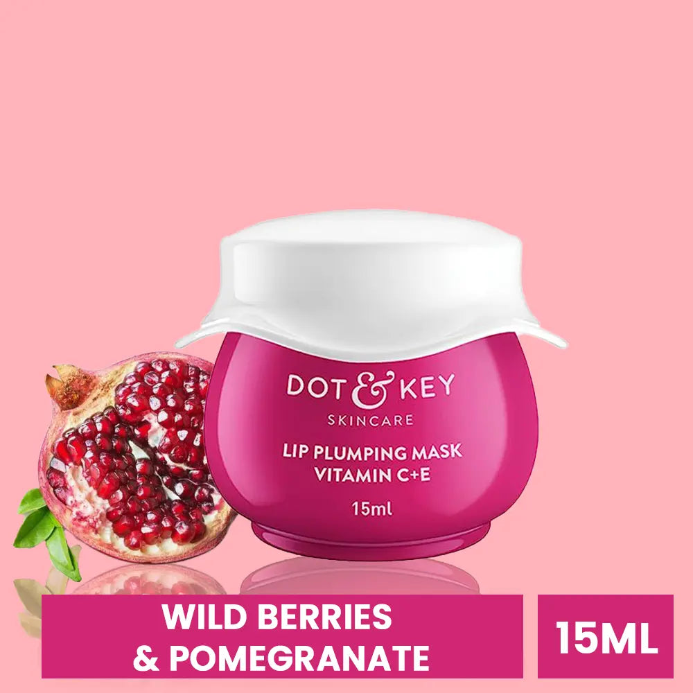 Dot & Key Lip Plumping Mask - Wild Berries + Pomegranate (15ml)