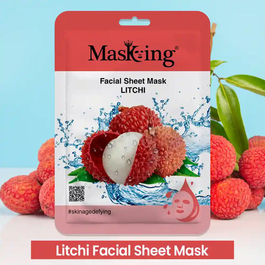 MasKing Litchi Facial Sheet Mask (1pcs)