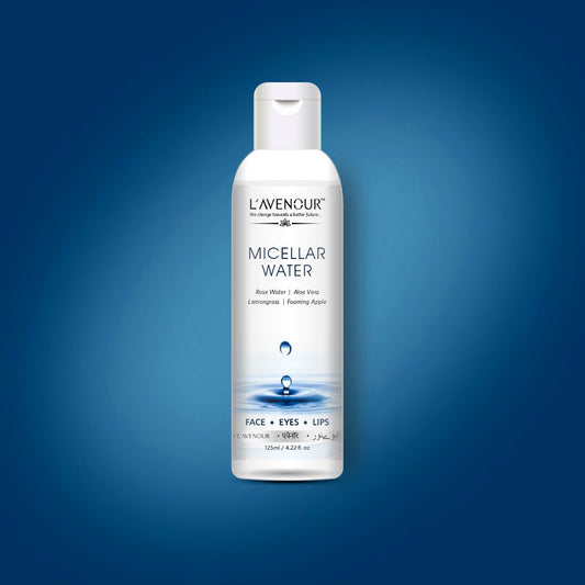 L'avenour Micellar Water for Remove Makeup For Face, Eyes & Lips (125ml)
