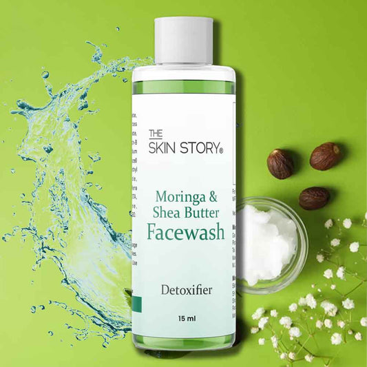The Skin Story Moringa & Shea Butter Face Wash (15ml)