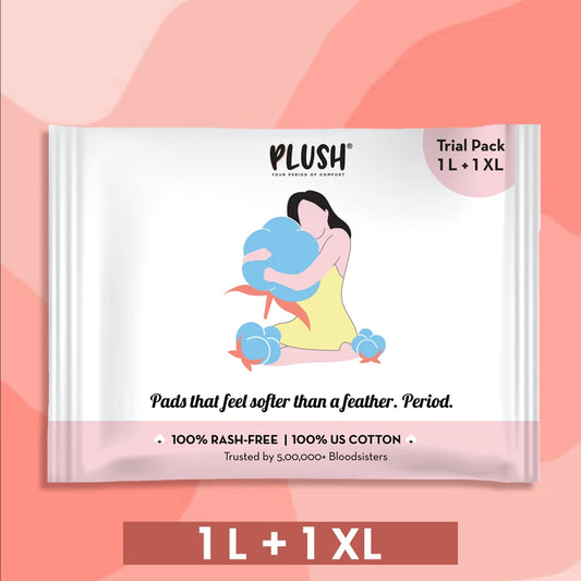 Plush Curated Trial Pouch Pads (2 Piece: L+XL)