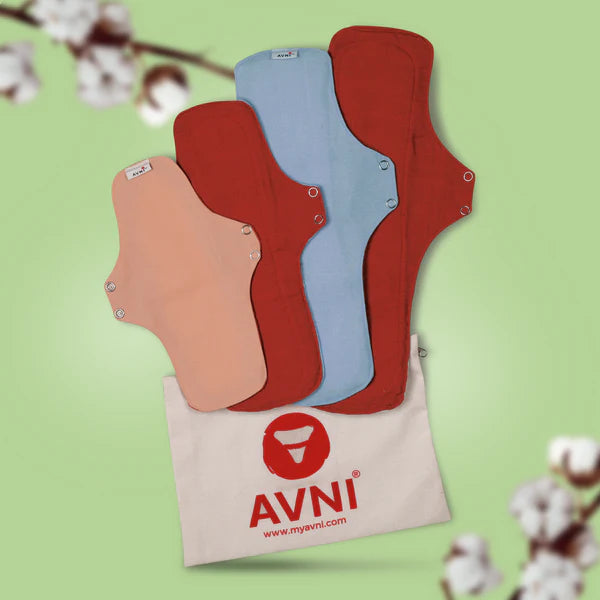 Avni Natural Sanitary Pads (Pack Of 4)