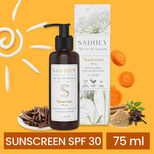 Sadhev Sunscreen SPF 30  (75ml)