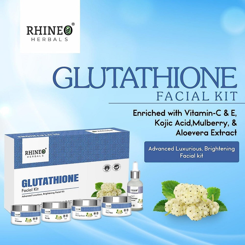 Rhineo Herbals Glutathione Facial Kit (250gm)