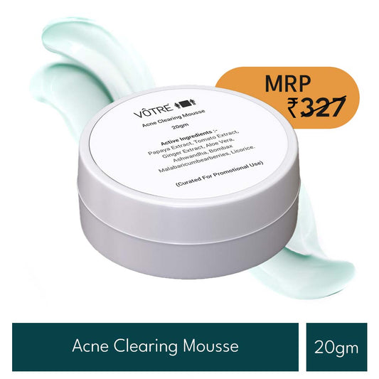 Acne clearing mousse