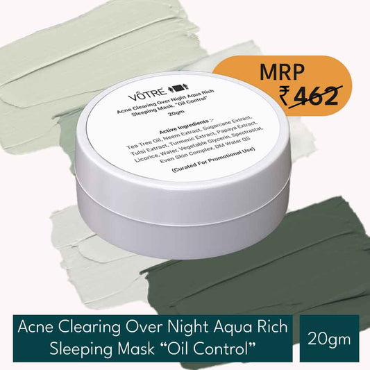 Acne clearing overnight aquarich sleeping mask