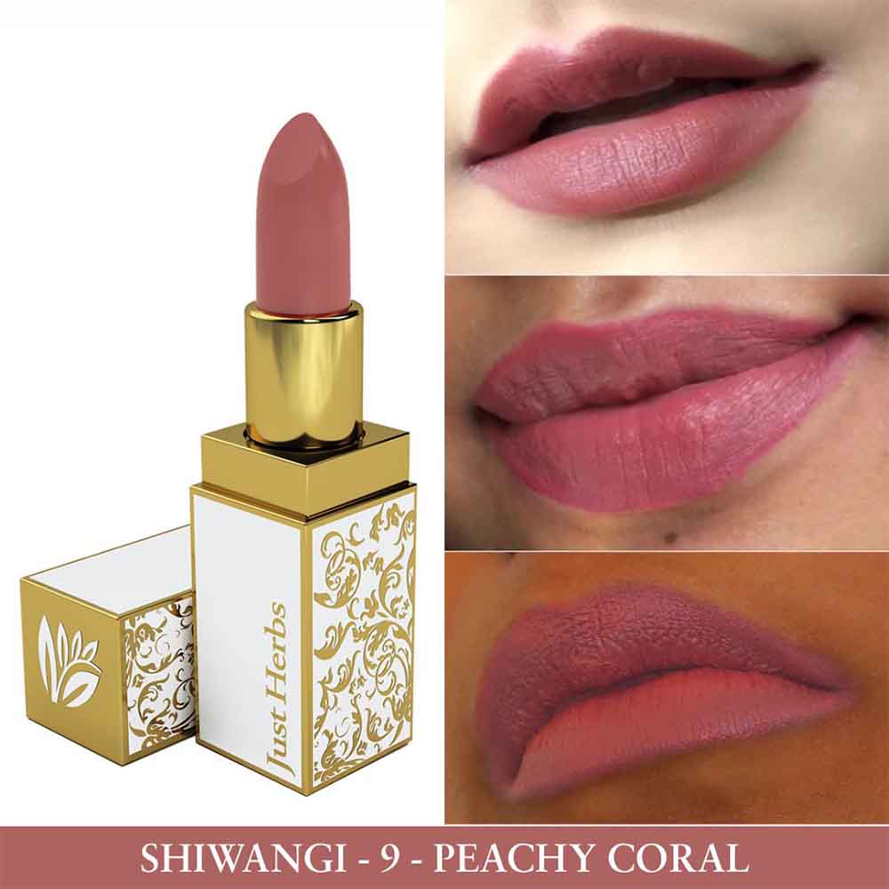 Ayurvedic Lipstick-HS1 peachy coral_MI_1