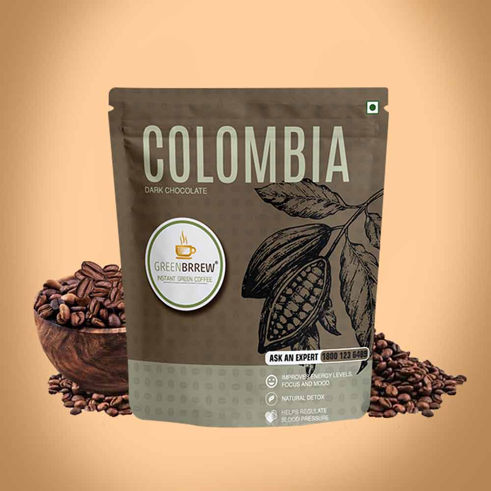 Greenbrrew Green Coffee - Colombia (20 Sachets x 1.5g each)