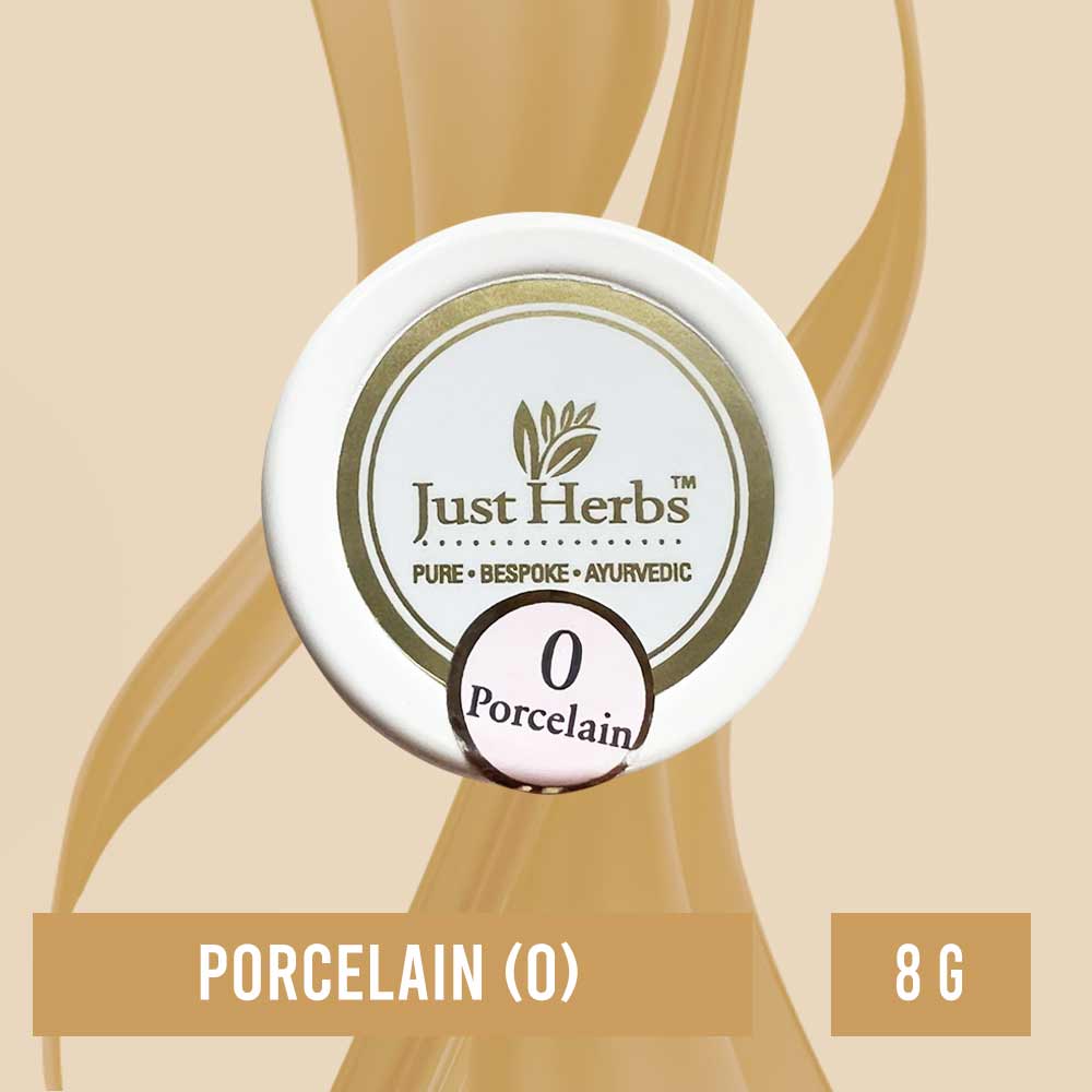 Just Herbs Enriched Skin Tint Shade - Porcelain (0) - (8g)
