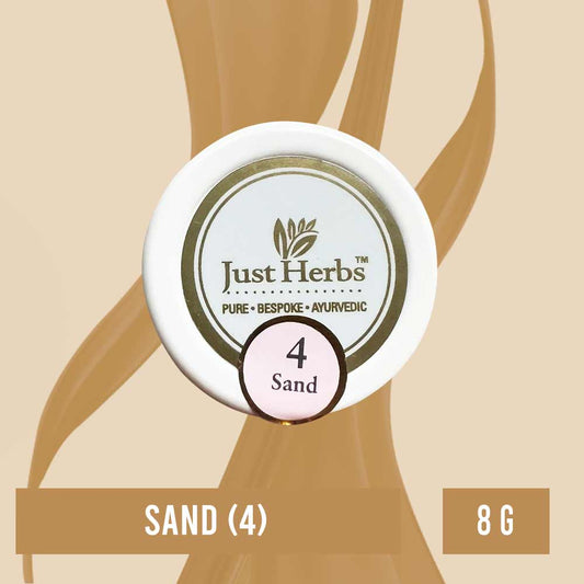 Just Herbs Enriched Skin Tint Shade - Sand (4) - (8g)