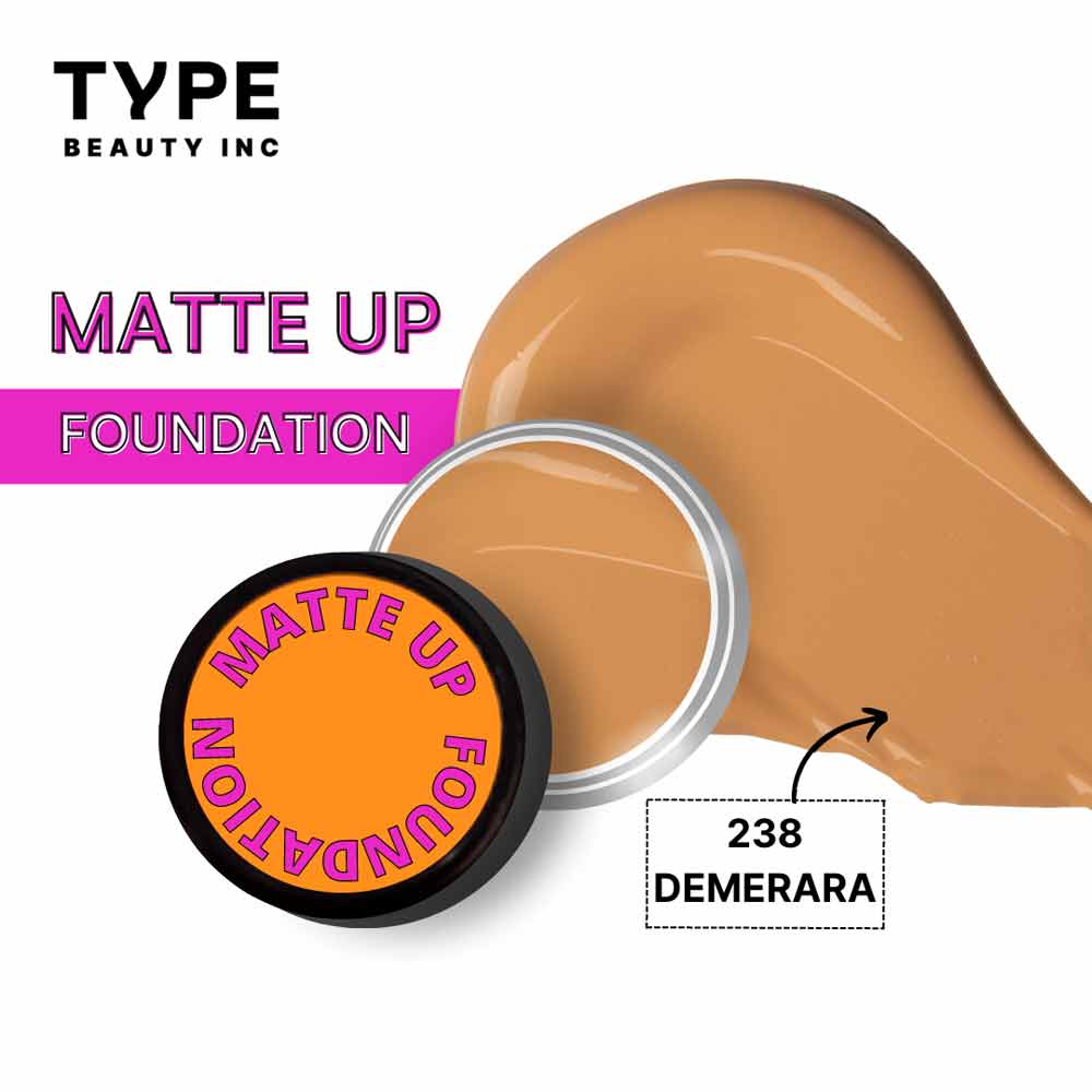 TYPE Beauty Inc. Matte Up Foundation (8ml)