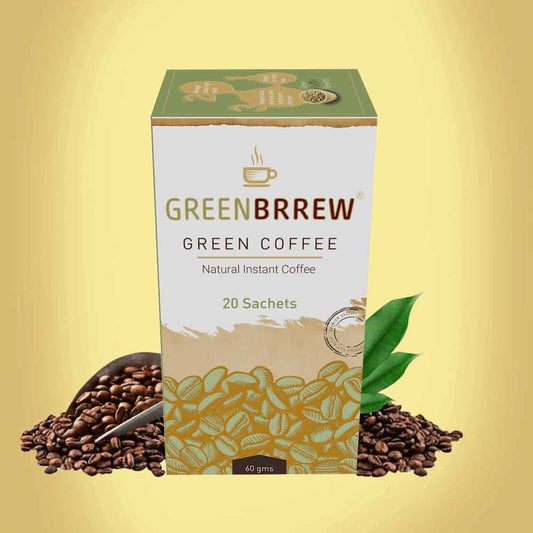 Greenbrrew Unroasted Natural Green Coffee - 60g