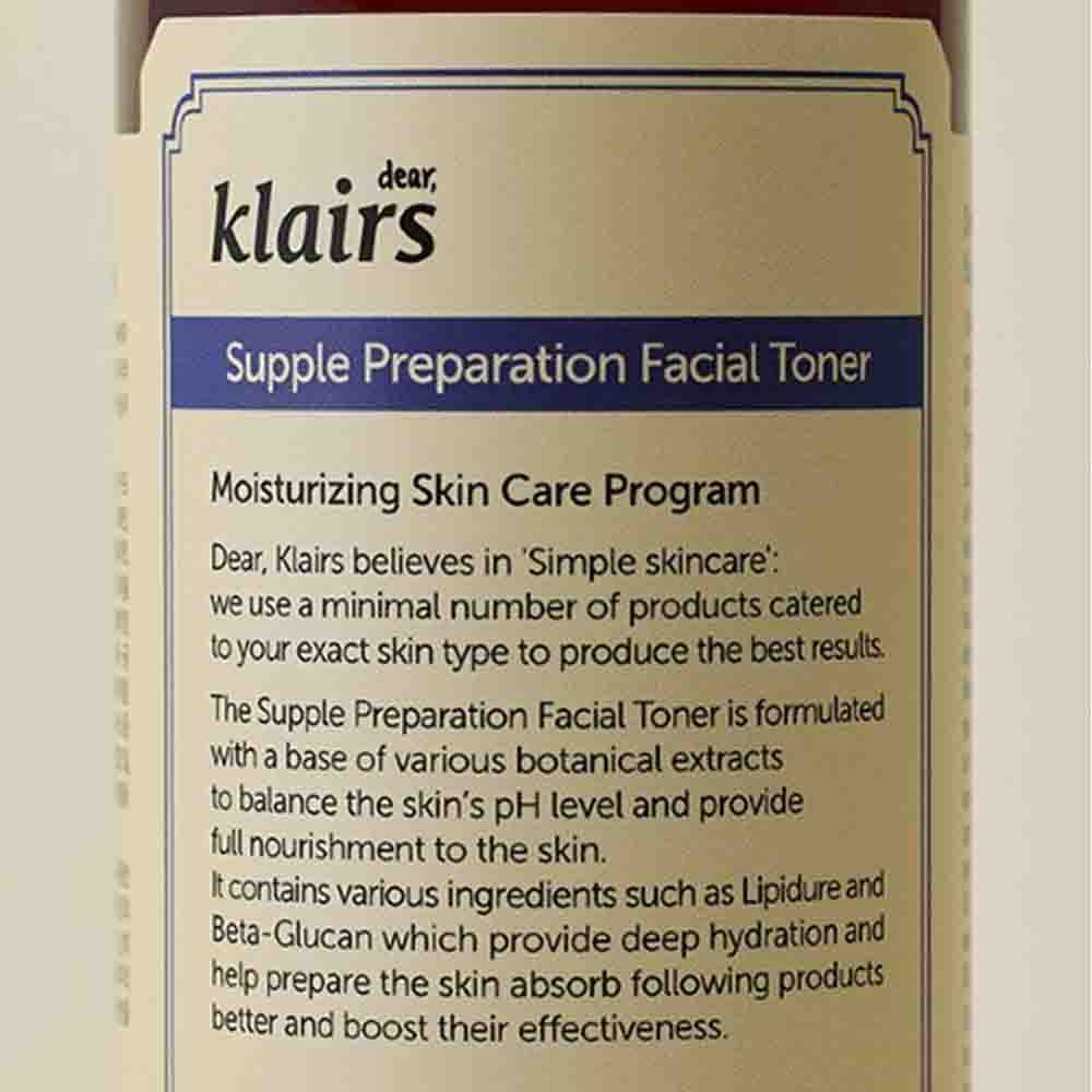 Supple Preparation Facial Toner KLAIR 1