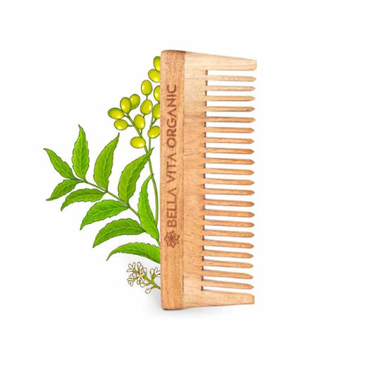 Wide Tooth Wooden Comb(1 Pc)