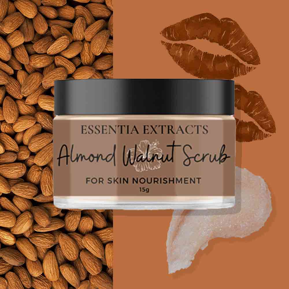 Essentia Extracts Kashmiri Almond Walnut Scrub (15g)