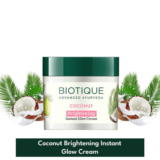 coconut brightening instant glow cream (50g)