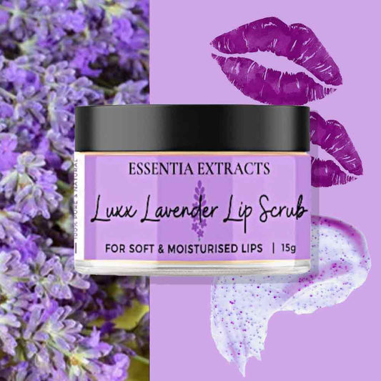 Essentia Extracts Luxx Lavender Lip Scrub (15g)