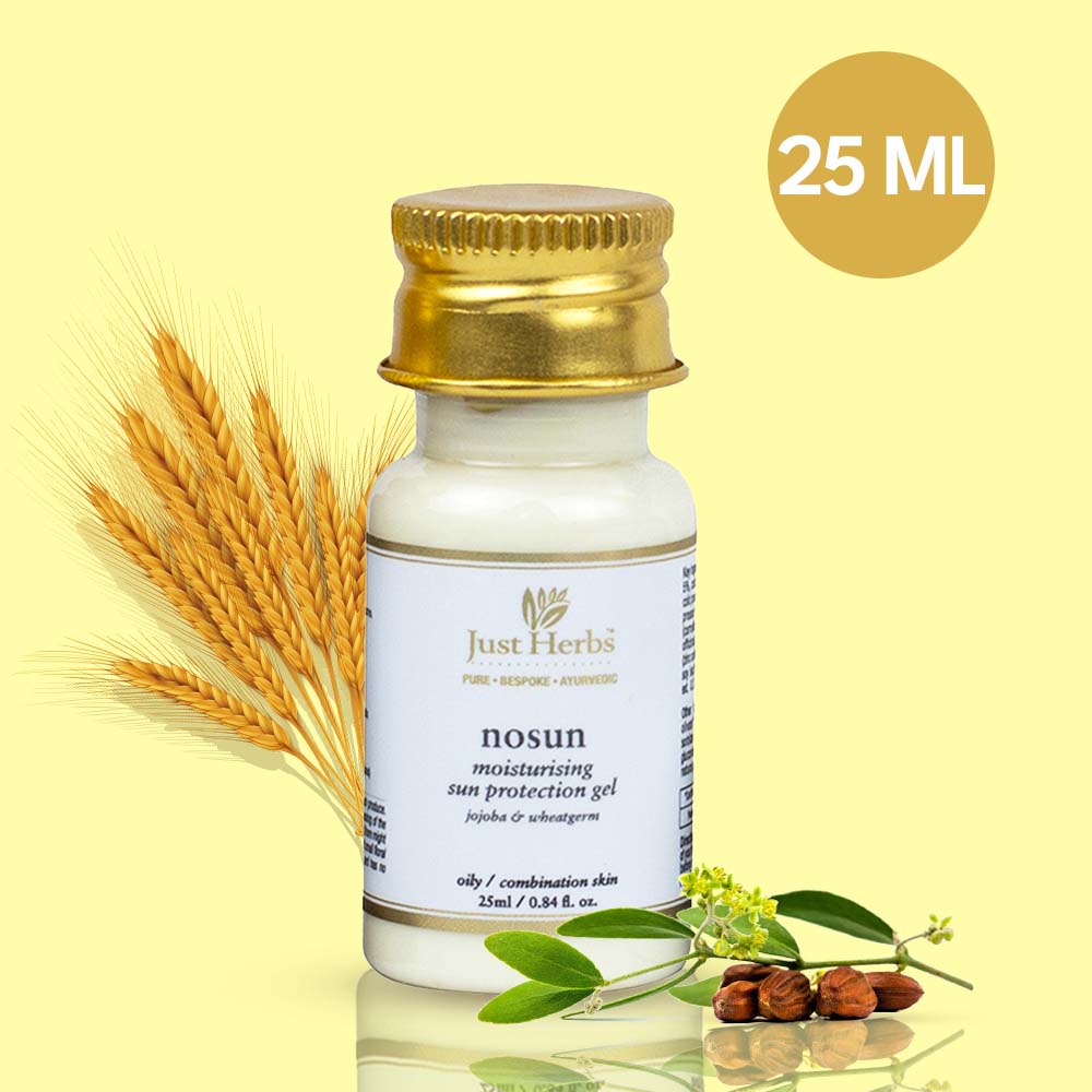 Just Herbs Nosun JojobaWheatgerm Sun Protection Gel (25ml)