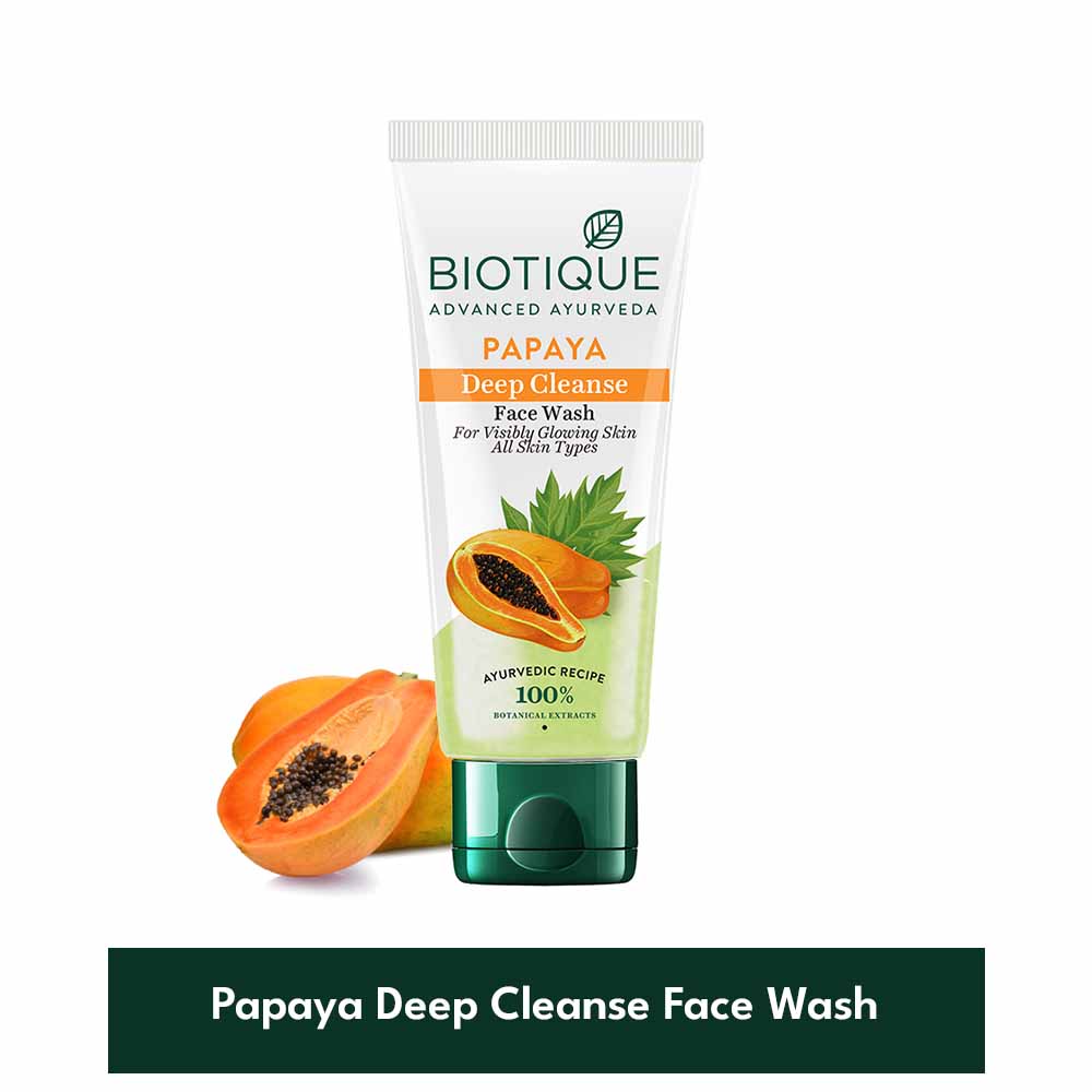 papaya deep cleanse face wash (150ml)