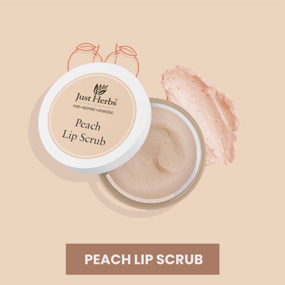 peach lip scrub