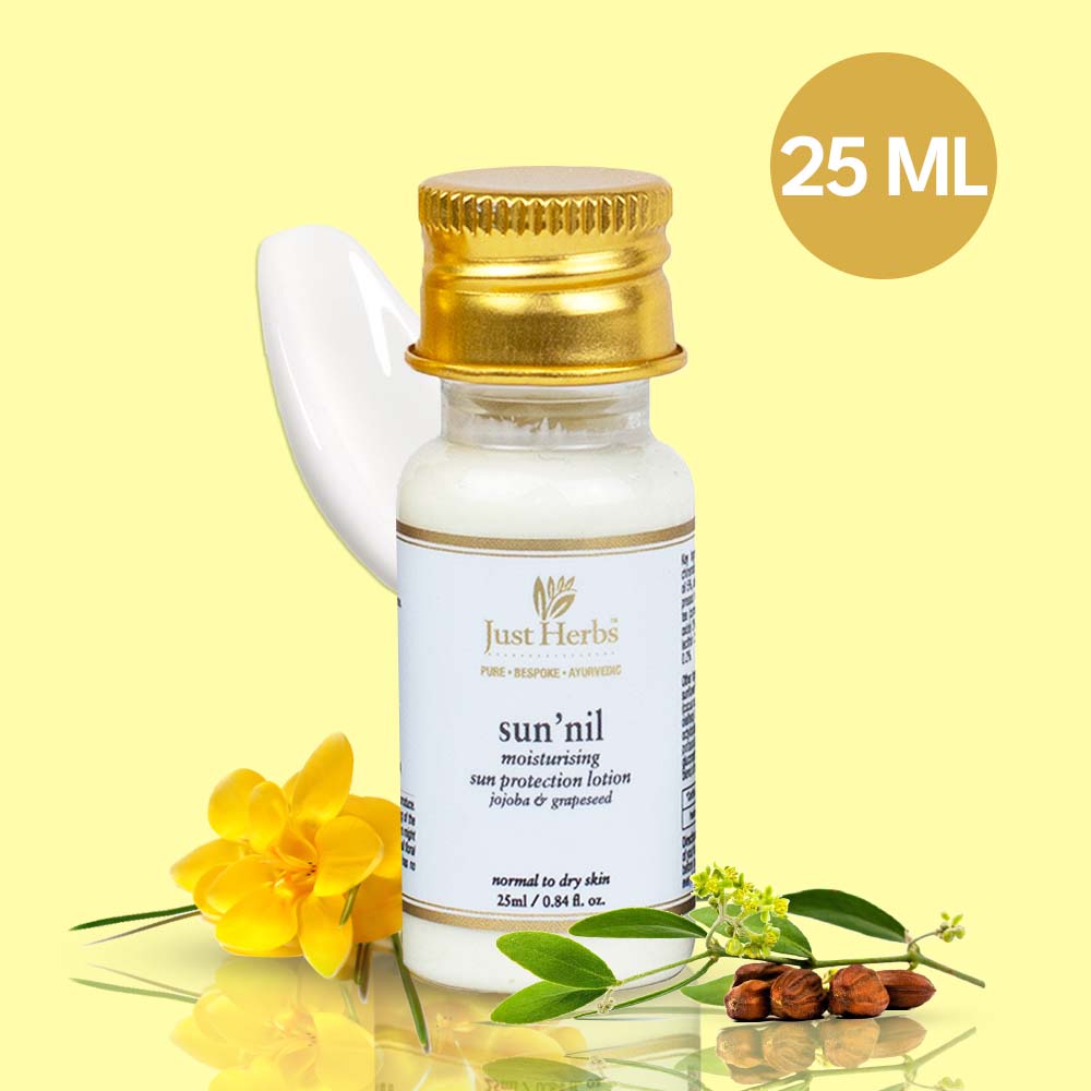 Just Herbs Sun'nil Jojoba-Grapeseed Sun Protection Lotion (25ml)